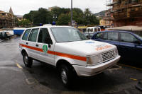 L'ambulanza 4X4 per il Burkina Faso 